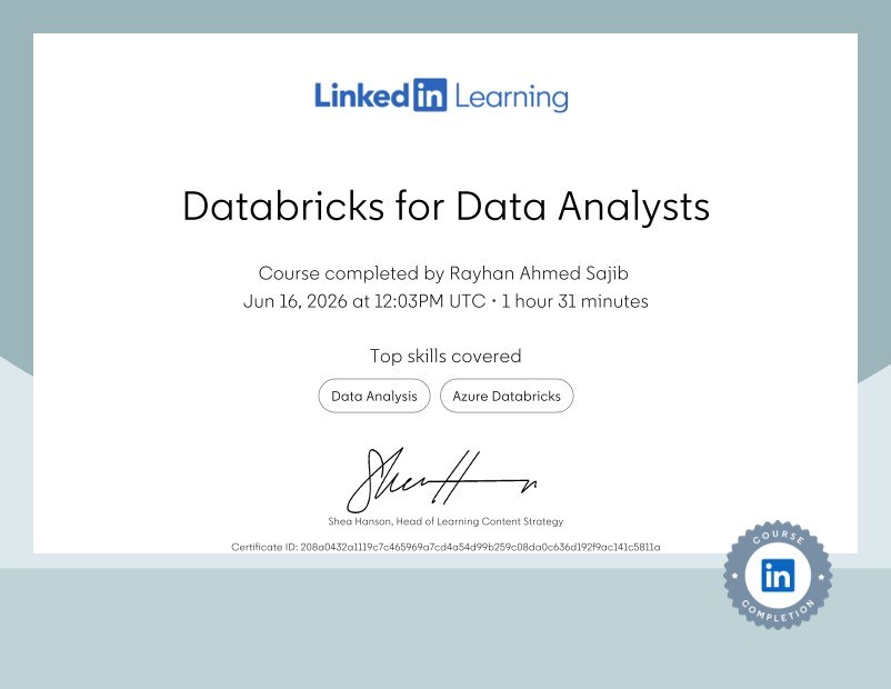 Databricks for Data Analysts