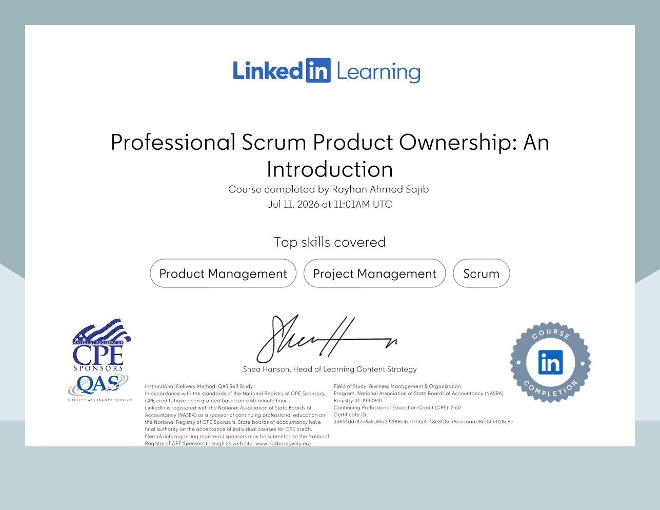 Professional Scrum Product Ownership: An Introduction